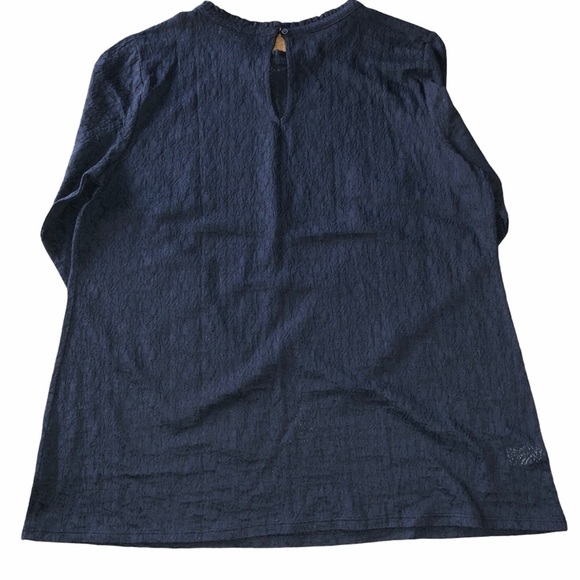 Loft Plus Top Long Sleeve Lace Style Top - Size: 16/18 - Picture 2 of 5